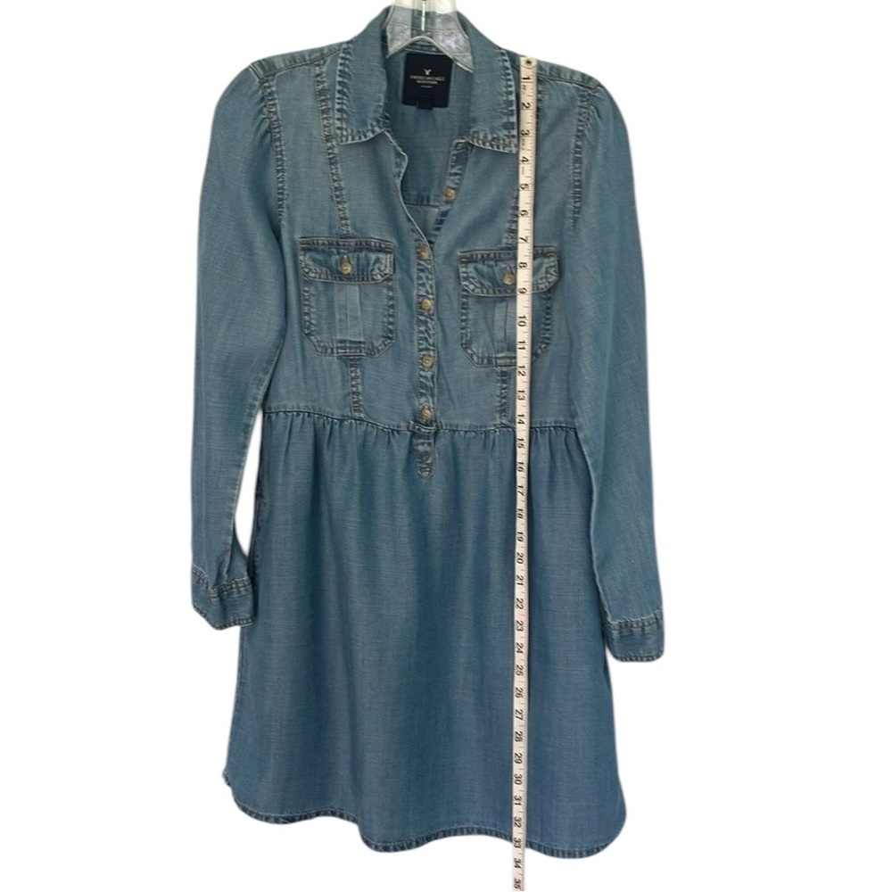 American Eagle Outfitters Blue Denim Dress - Picture 5 of 11